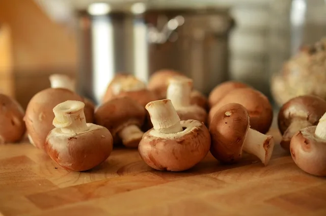 mushrooms, brown mushrooms, cook, meal, food, close up, preparation, kitchen, cutting board, wood, mushrooms, mushrooms, mushrooms, mushrooms, mushrooms. Which exposures should food truck insurance policies actually include?